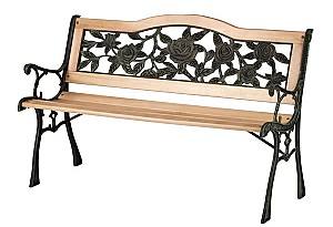 Banca gradina Sofotel Gardi Rose (Wood/Black-Green)