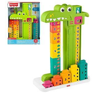Счетный материал Fisher price Аллигатор с прибавлением JCT13