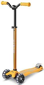 Trotineta Micro Maxi Deluxe Pro LED Sunburst Yellow