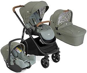 Коляска 3 в 1 Joie Versatrax E Dark Green