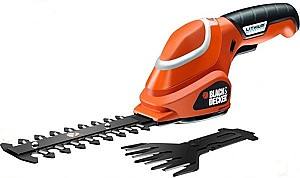 Masina de tuns gard viu cu acumulator BLACK&DECKER GSL700KIT-QW