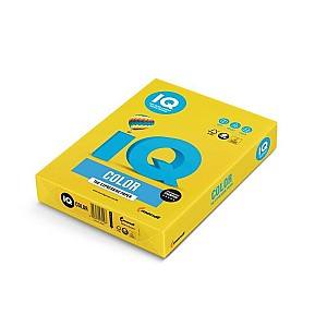 Цветная бумага для принтера IQ-Color A4 Yellow mustard, 160 г/м2, IG50160