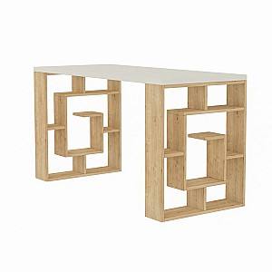 Письменный стол DECO Labirent White/Oak