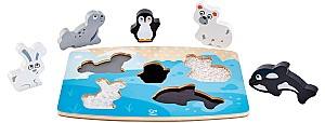 Jucarie bebelus Hape Polar Animal E1620A