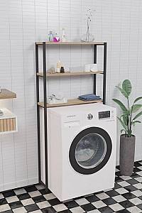 Dulap de baie Prestige 70x21x150 3 rafturi (Pine/Black)