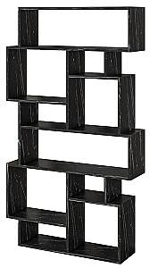 Etajera DECO Karmat Lotus (Negru)