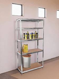 Cтеллаж складской Strend Pro Regal Racks RAT40 MS (Silver/Natural)