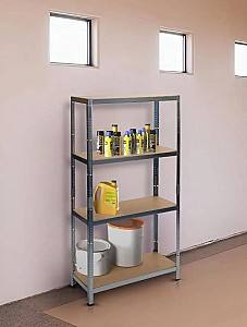 Rafturi pentru depozitare Strend Pro Regal Racks RAT20 HD (Silver/Natural)