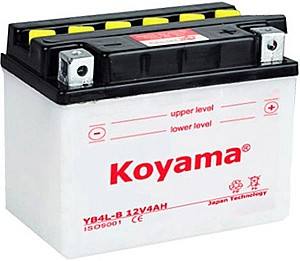 Аккумулятор Koyama moto YB4L-B-12V 4Ah
