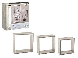Raft de perete Five Set Cub 3buc