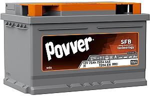 Аккумулятор POVVER 75Ah (Mutlu) S3 720A