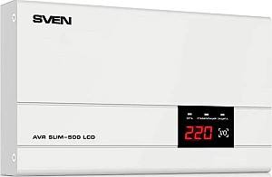 Стабилизатор напряжения SVEN SLIM AVR-500 LCD