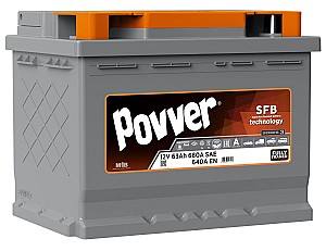 Аккумулятор POVVER 63Ah (Mutlu) S3