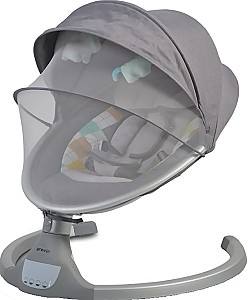 Шезлонг детский Moni iSwing Electric Light Grey