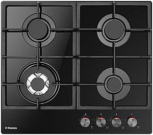 Plita pe gaz incorporabila Hansa BHKS611505, Black