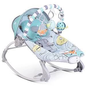 Шезлонг детский Moni Rocker Space Tour Gray