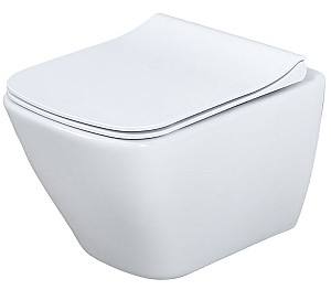 Vas WC Cersanit CITY SQUARE RIMLESS (105900)