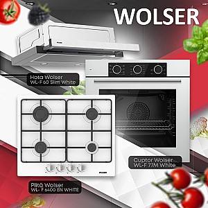 Set Wolser WL- F 6400 EN WHITE + WL-F 77M White + WL-F 60 Slim White