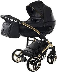 Коляска 2 в 1 Junama Diamond Fluo V3 Black Gold
