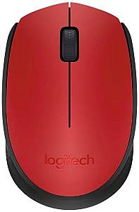 Mouse Logitech Wireless Mouse M171 RED