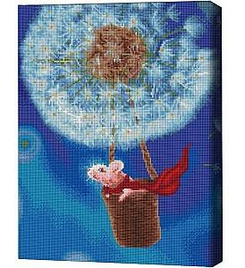 Pictura cu diamante BrushMe Pe aripile vântului, Lucia Heffernan 40x50 сm (fără cutie)