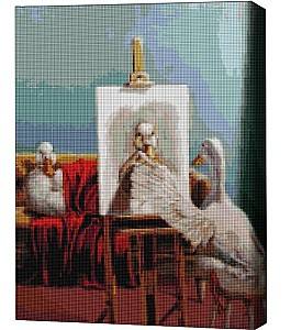 Pictura cu diamante BrushMe Rața – Atelier, Lucia Heffernan 40*50 сm (fără cutie)