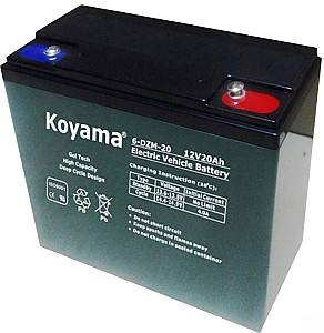 Аккумулятор Koyama 6-DZM-20 12V 20Ah 181/77/171