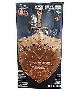 Игрушечное оружие M-Toys Щит + меч (21233)