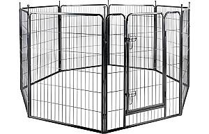 Cusca pentru caini Flamingo ZECTA Black 205x196x100cm