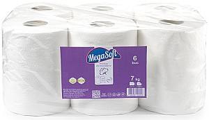 Бумажное полотенце Megasoft 130m 6pcs