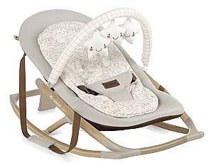 Шезлонг детский Jane Fold 2 Glitter (6132W T58)