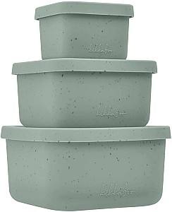 Набор пищевых контейнеров Kikka Boo Platinum Silicone Sage Mint