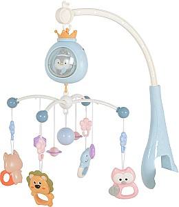 Carusel pentru patuc Moni Penguin Blue