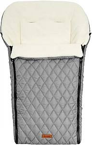 Зимний чехол для колясок Sensillo Quilted Polar Romper Grey