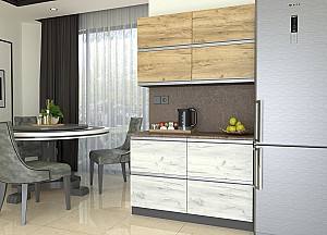 Set mobila bucatarie Yasen Madera 1.2 m (sertare) Stejar Kraft Auriu / Stejar Kraft Alb
