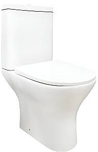 Унитаз Ceramica Blanca T2+Крышка Duroplast No-Rim