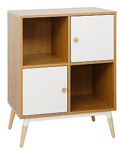 Comoda DP Marani 2 Sertar 60x40x81H Oak / White