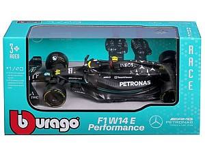 Игрушечная машина BBURAGO Mercedes-AMG F1 W14 E Performance (2023)