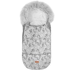 Зимний чехол для колясок Sensillo Olaf Romper Flamingos