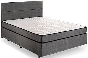 Кровать Trendy Silver 150x200 см Серый + Матрас