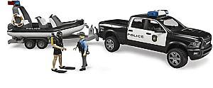 Tehnica speciala Bruder Police Pickup cu L+S Module (2507)