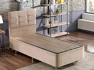 Кровать Trendy Polo 90x190 см Светло Коричневый