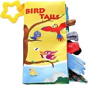 Развивающая книжка Kikka Boo Cloth book with teether Bird Tails