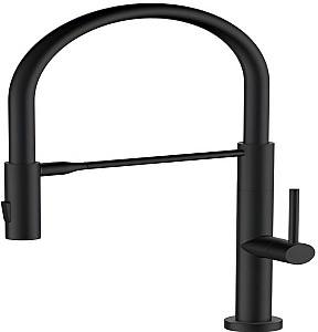 Robinet bucatarie SanDonna SILVIA Total Black