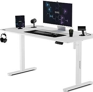 Masa gaming SENSE7 Nojo 140x70 White