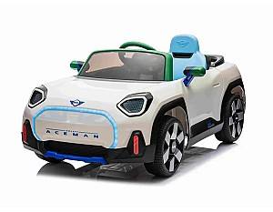 Maşină electrică Jiajia MINI Cooper JE1688 / 1 alba