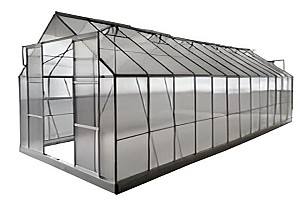 Seră de tip tunel TECHNOWORKER Policarbonat 83 (8x3.1x2.5m)