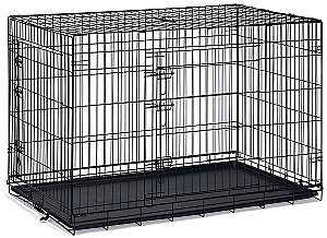 Cusca pentru caini Beeztees WIRECAGE 2DOORS Black XXL