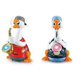 Музыкальная игрушка Hola Toys Гусь-саксофонист 53886