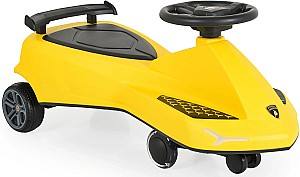 Толокар Moni Lamborghini Swing Car Yellow